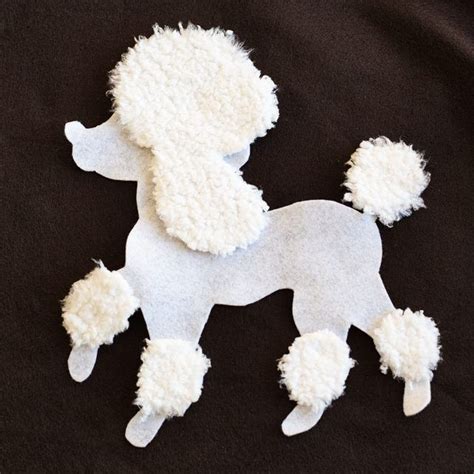 poodle pattern for a poodle skirt